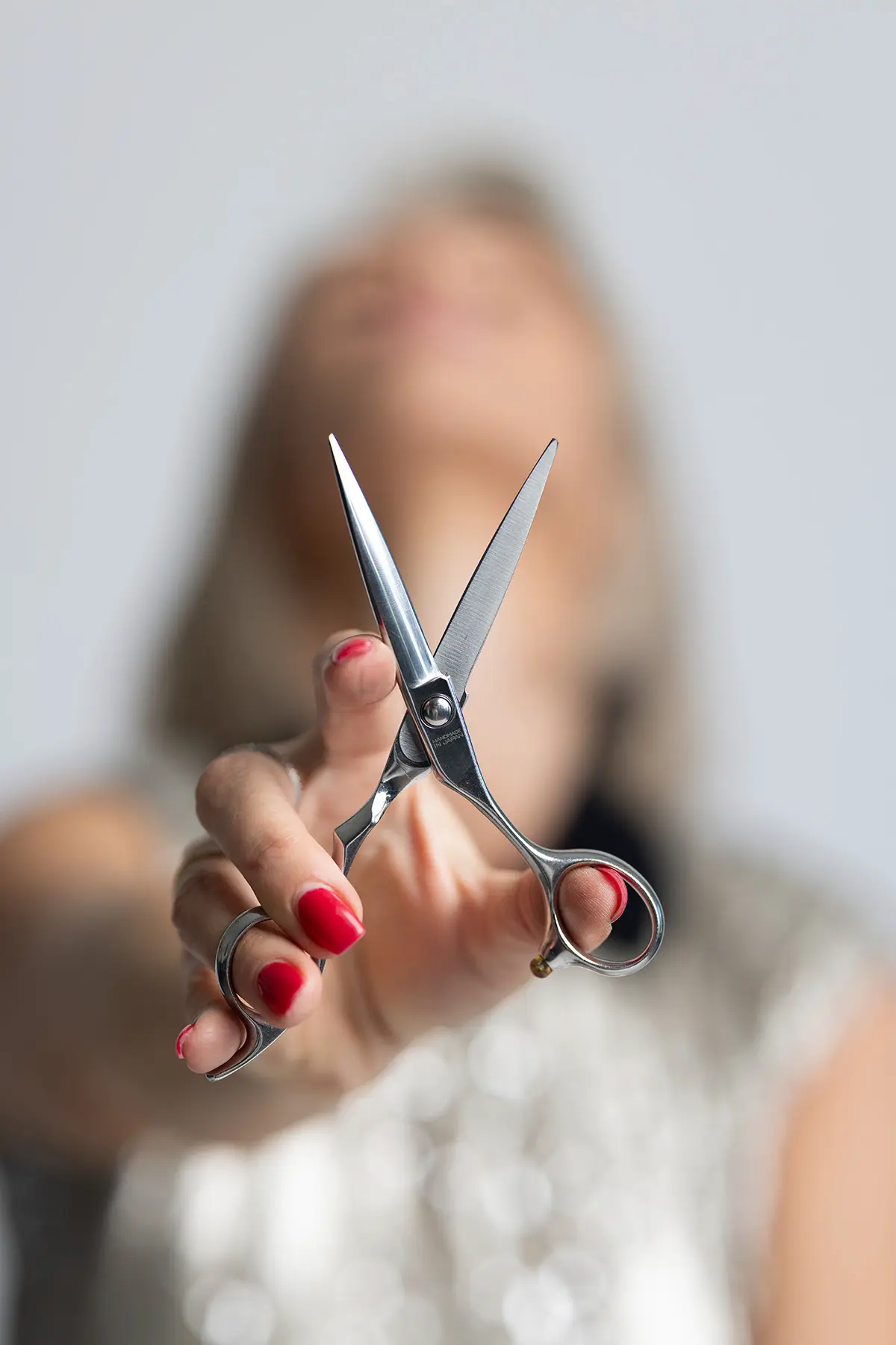 Friseur Elisabeth Prutti Schere